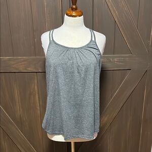 Hibelle-Women's Gray Sleeveless Top